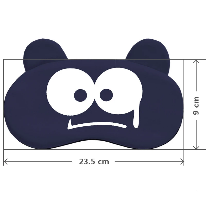 Симпатичная маска для глаз с героями мультфильмов лица и сна аниме Ледяной