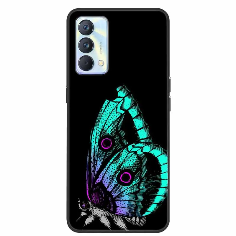 for realme gt master 5g case black bumper soft silicon phone cover for realme gt master edition cases coque tpu funda g t master free global shipping