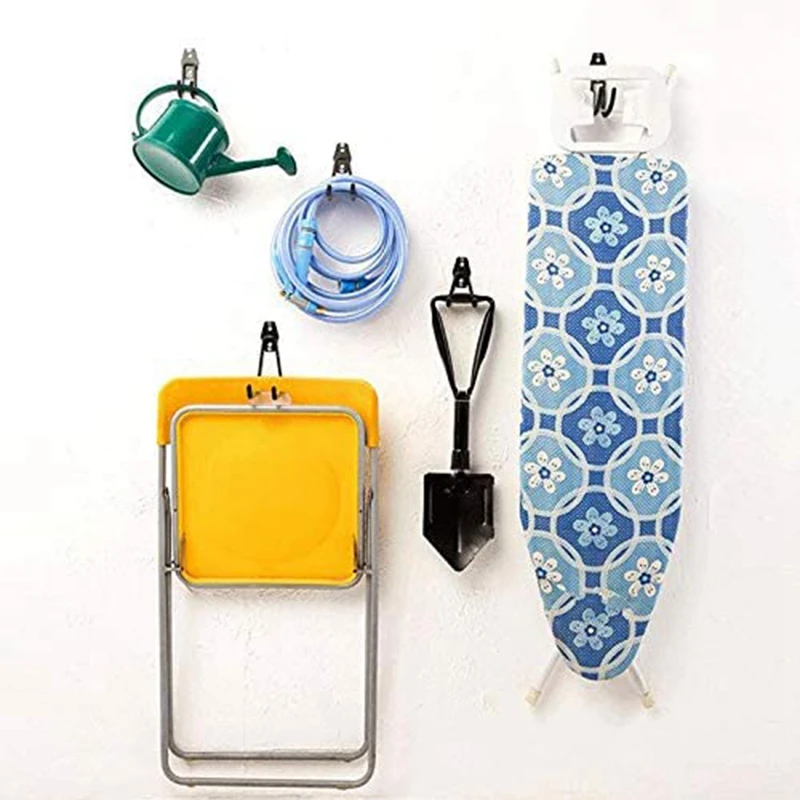 

10Pcs Garden Storage Utility Hooks Heavy Object Hooks U-Hook for Heavy Garage Storage Organizers Bicycle Hanger