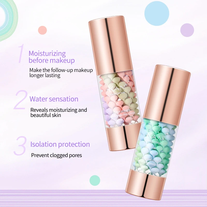 Hot Sale Three Colors Liquid Concealer Mixed Isolation Lotion Fill Pores Moisturizing Bright Skin Face Foundation Primer Base | Красота и