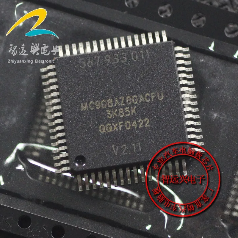 MC908AZ60ACFU 3K85K патч ЦП для автомобильной компьютерной платы 64 фута|Интегральные