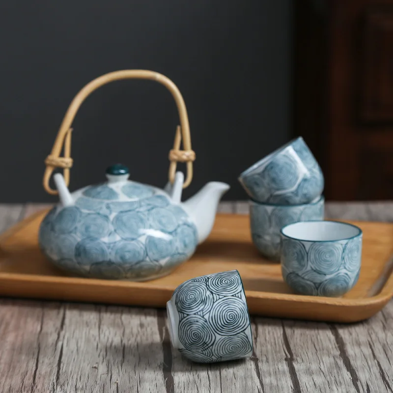 

Kung Fu Teaware Set 300ml Japanese Teapot Cup Tea Vintage Teaware Sets Ceramic Gift Matcha Juego De Te Tea Infuser EH60TS