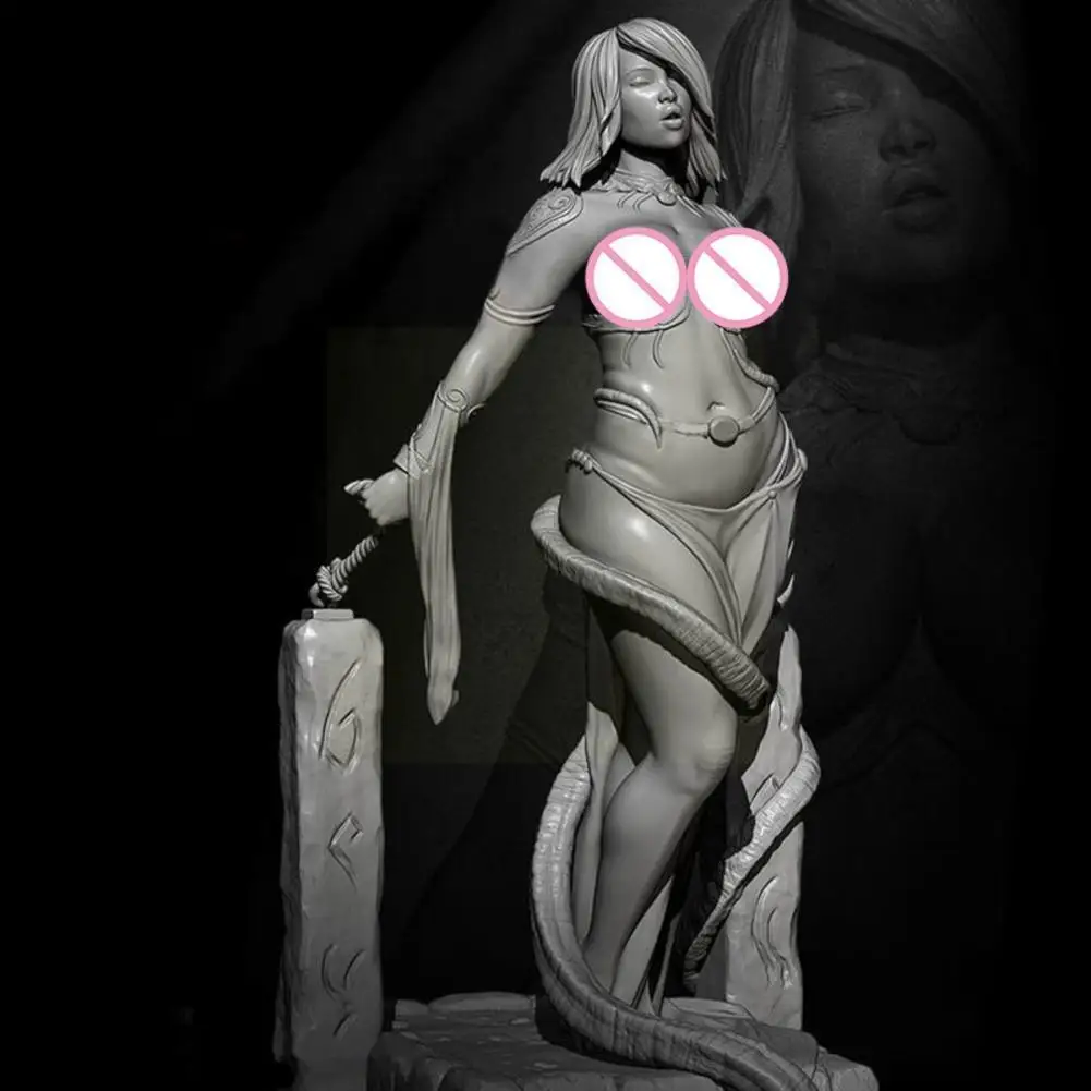 

H75mm 1/24 Resin Model Kits Figure Beauty Colorless Soldier Woman Resin And Td2675 Sacrifice Self-assembled Female M6y1