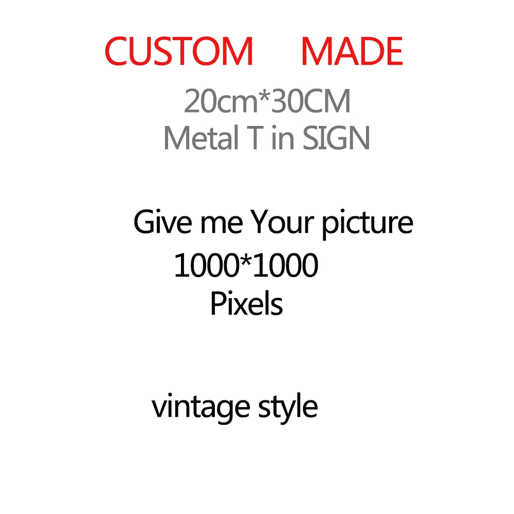 

Advanced Custom Tin Sign Wall Decoration Wall Art