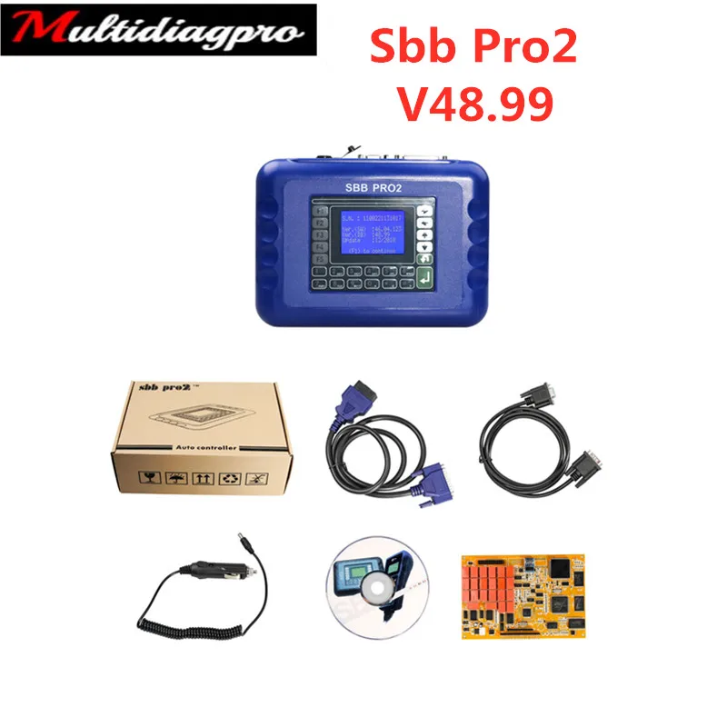 Программатор ключей V48.99 SBB Pro2 по лучшей цене поддерживает новые автомобили на
