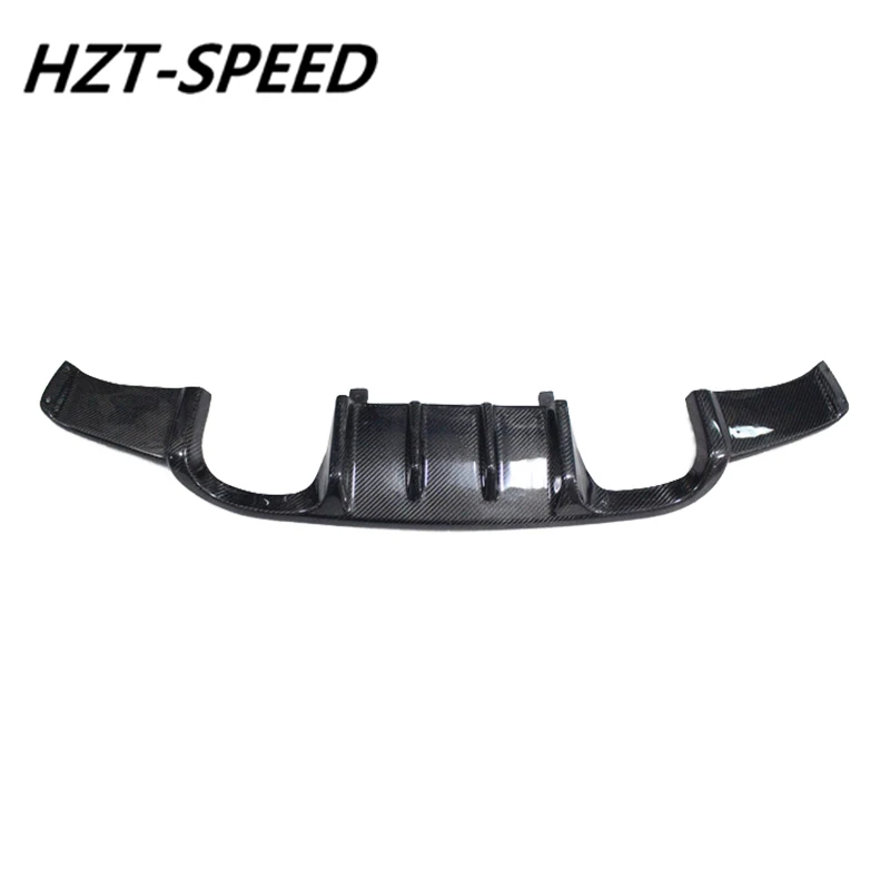 E90 углеродного волокна автомобиля тела комплект диффузор губа на задний бампер