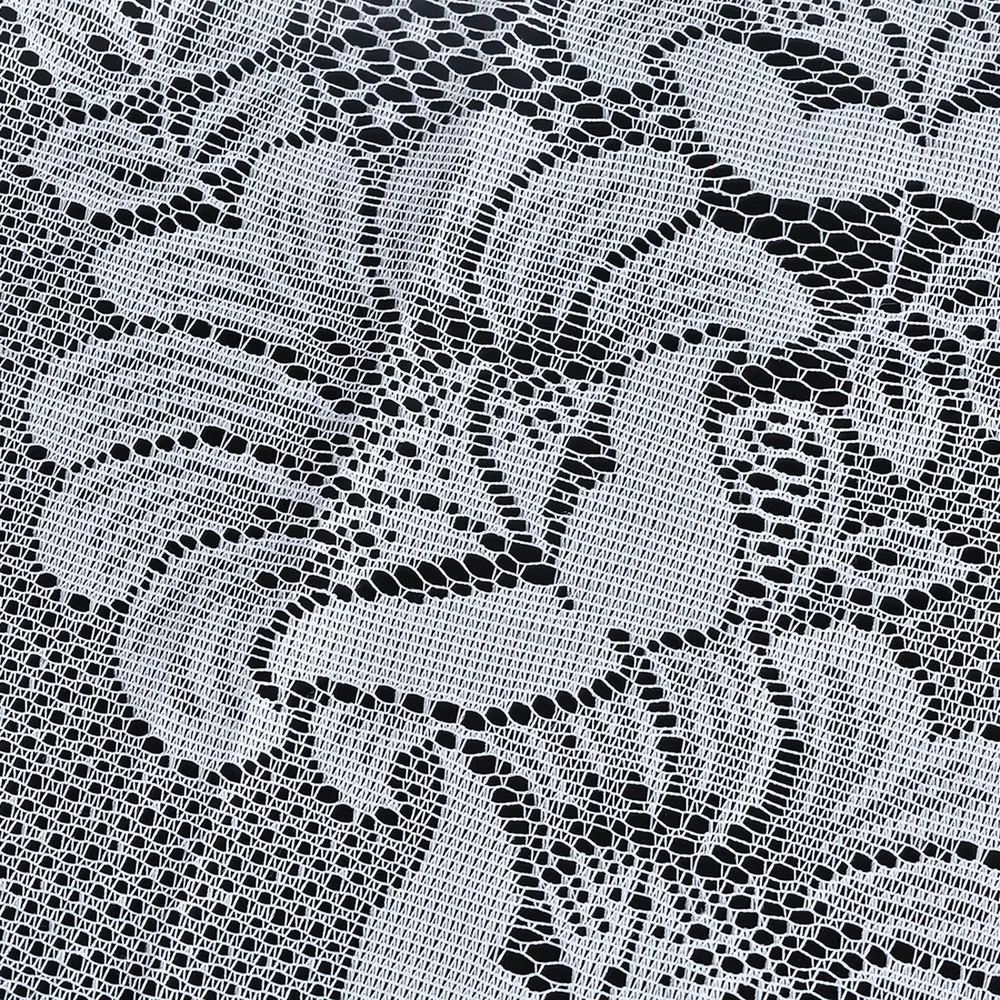 Новинка 2019 винтажная кружевная кофейная занавеска для кухни в винтажном стиле