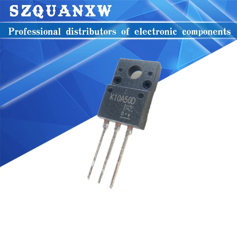 

10 шт. TK10A50D TO-220F K10A50D TK10A50 TO220F 500 В 10A 10A50 новый оригинальный