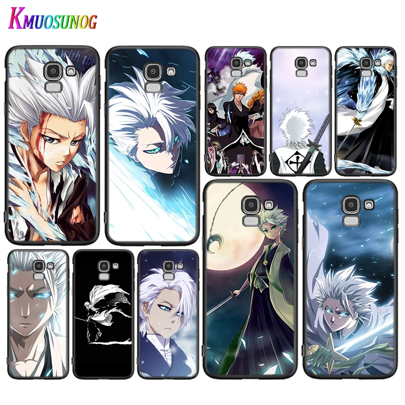 

Black Cover Anime Bleach Hitsugaya for Samsung Galaxy J8 J7 Duo J6 J5 Prime J4 Plus J3 J2 Core 2018 2017 2016 Phone Case