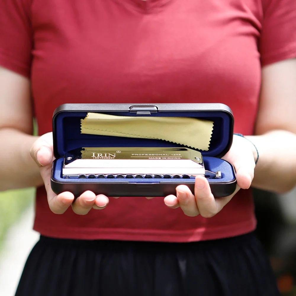 

1pc 12-hole 48-note Chromatic Harmonica Musical Instrument for Beginners