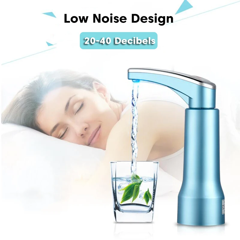 USB беспроводной Электрический Смарт насос для воды портативный вращение на 180