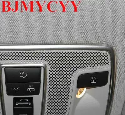 BJMYCYY Pcs Освещение для чтения в машине крышки крышка из нержавеющей стали рамка