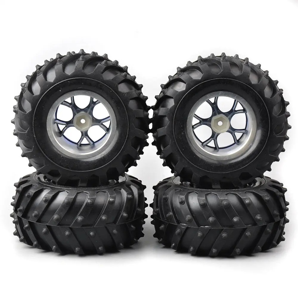 RC 4 шт. пена покрышки колесные диски 12 мм шестигранный 57 Ширина для HSP HPI 1/10