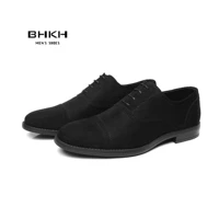 bhkh men dress shoes 2022 new fashion formal shoes man wedding party office footwear comfy classic design high quality men shoes
