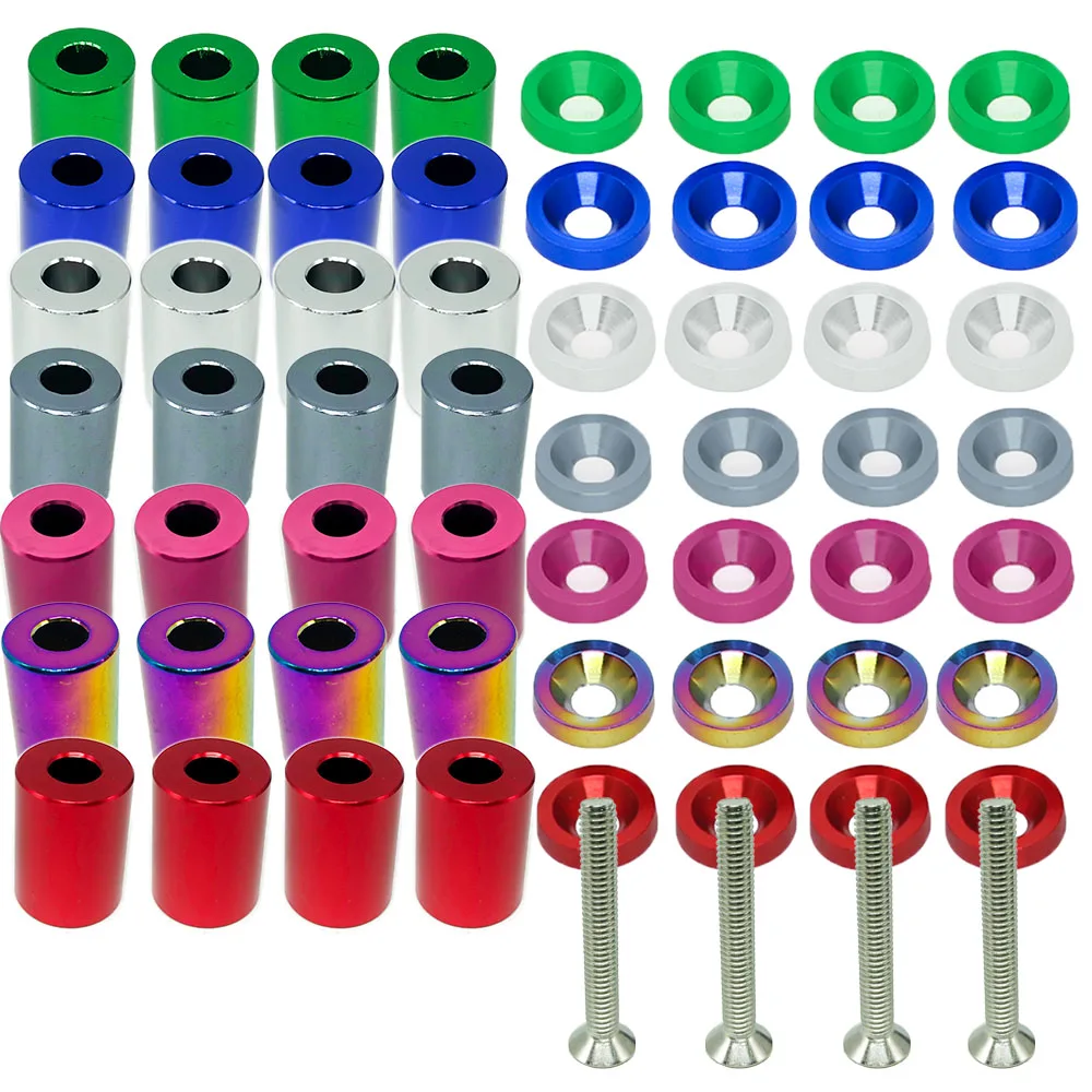 Универсальный гоночный алюминиевый 1 дюйм комплект распорки для вентиляционных