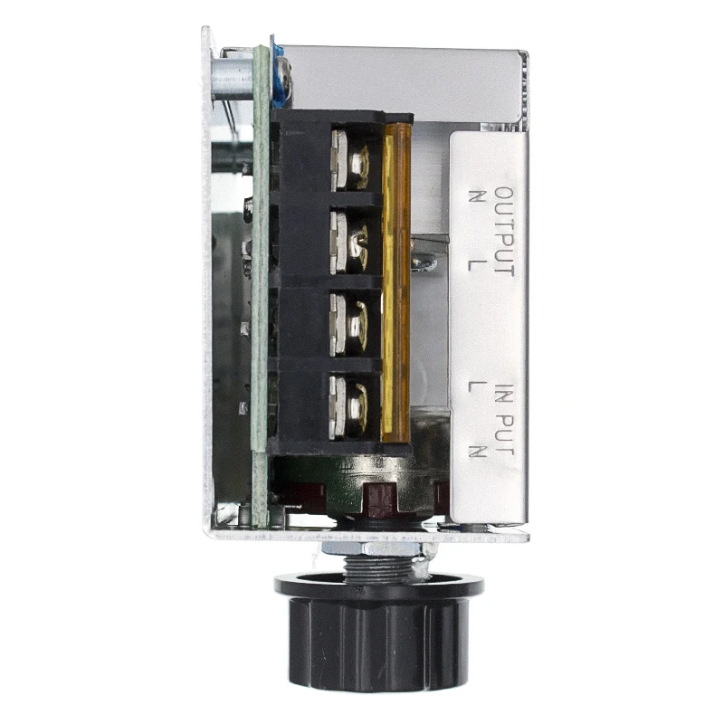 Регулятор напряжения диммер регулятор скорости электродвигателя 4000 Вт 220 В