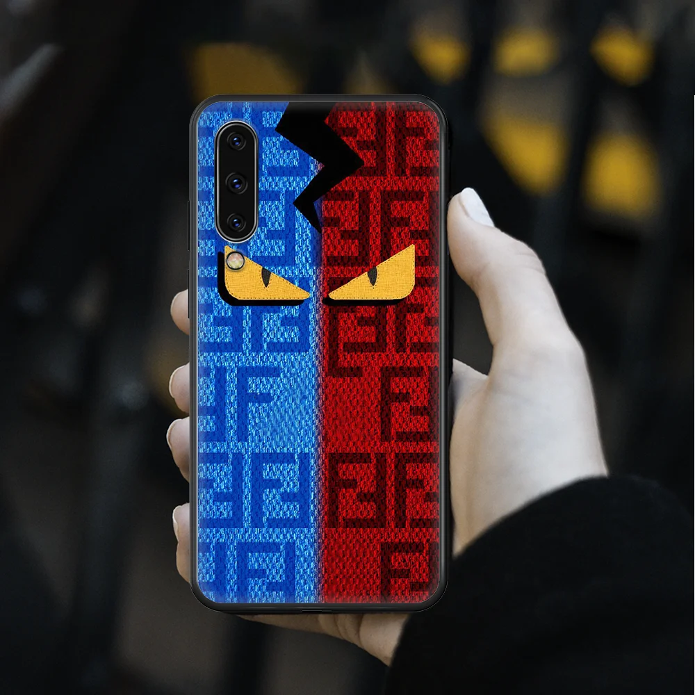 

Italian Luxury Brand Phone Case cover hull For SamSung Galaxy A 3 5 7 10 20 30 40 50 51 70 71 e s plus black Waterproof Fashion