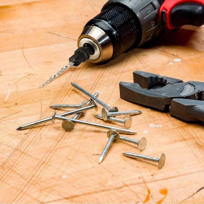 

Drill Bits 11 Pieces 4, 6, 8, 10, 12 Sets of 1/4-Inch Tapered High-Speed Steel Drill Bits, Hexagonal Wrench