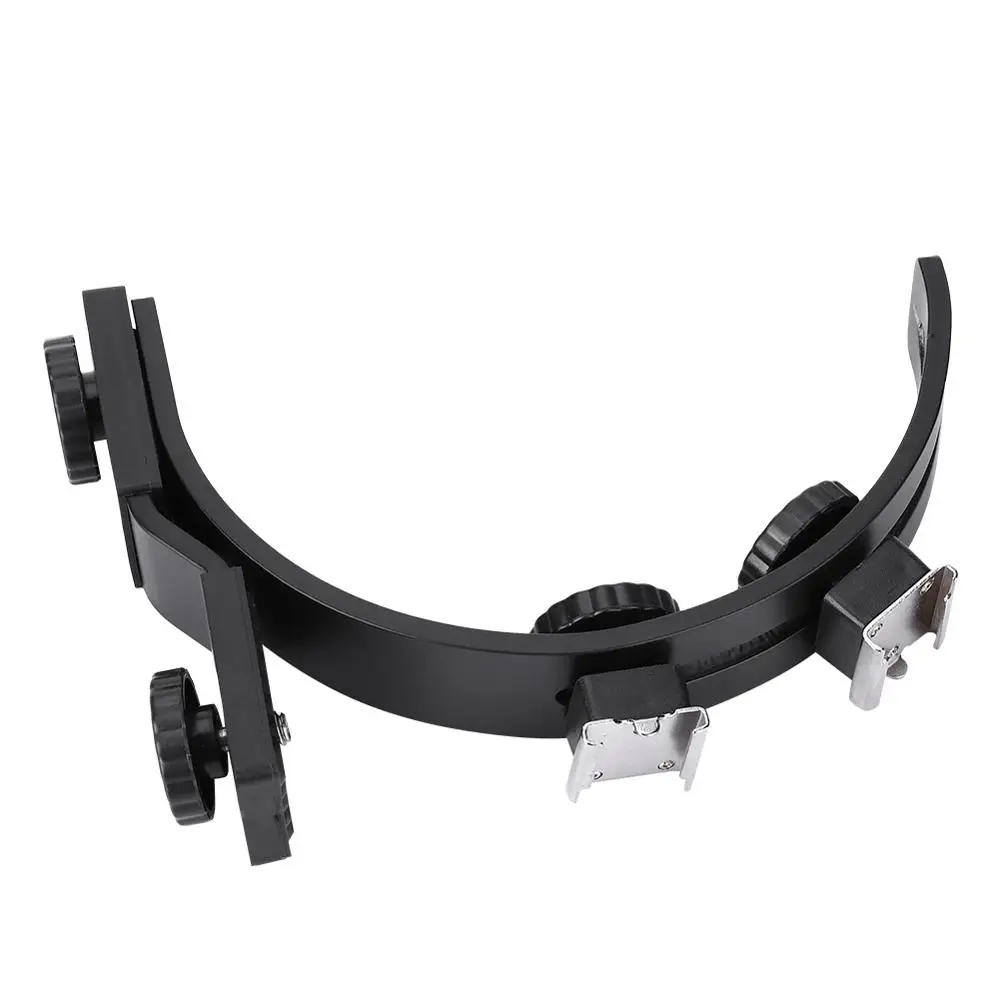 Студийная оссветильник ительная стойка C-образная Двойная Вспышка Горячий