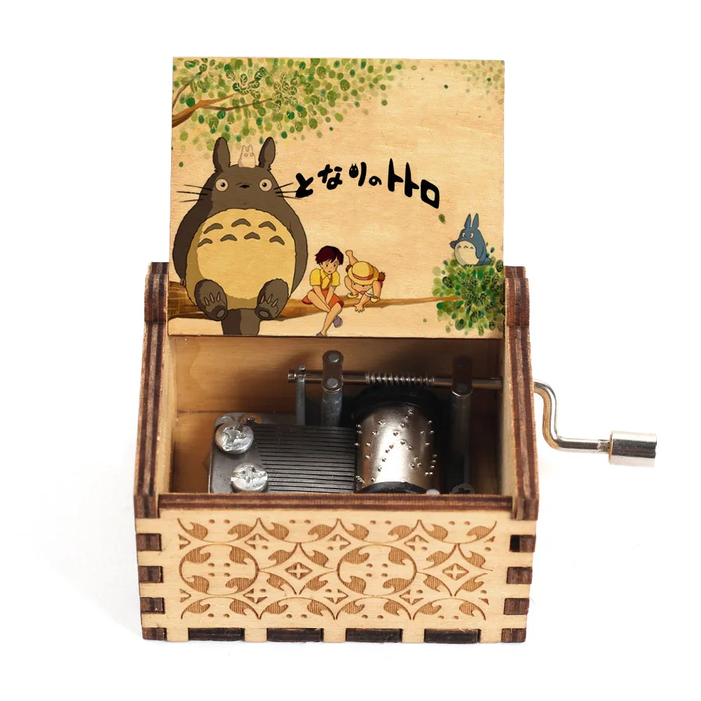 Музыкальная шкатулка Totoro Королева парка Юрского периода деревянная музыкальная