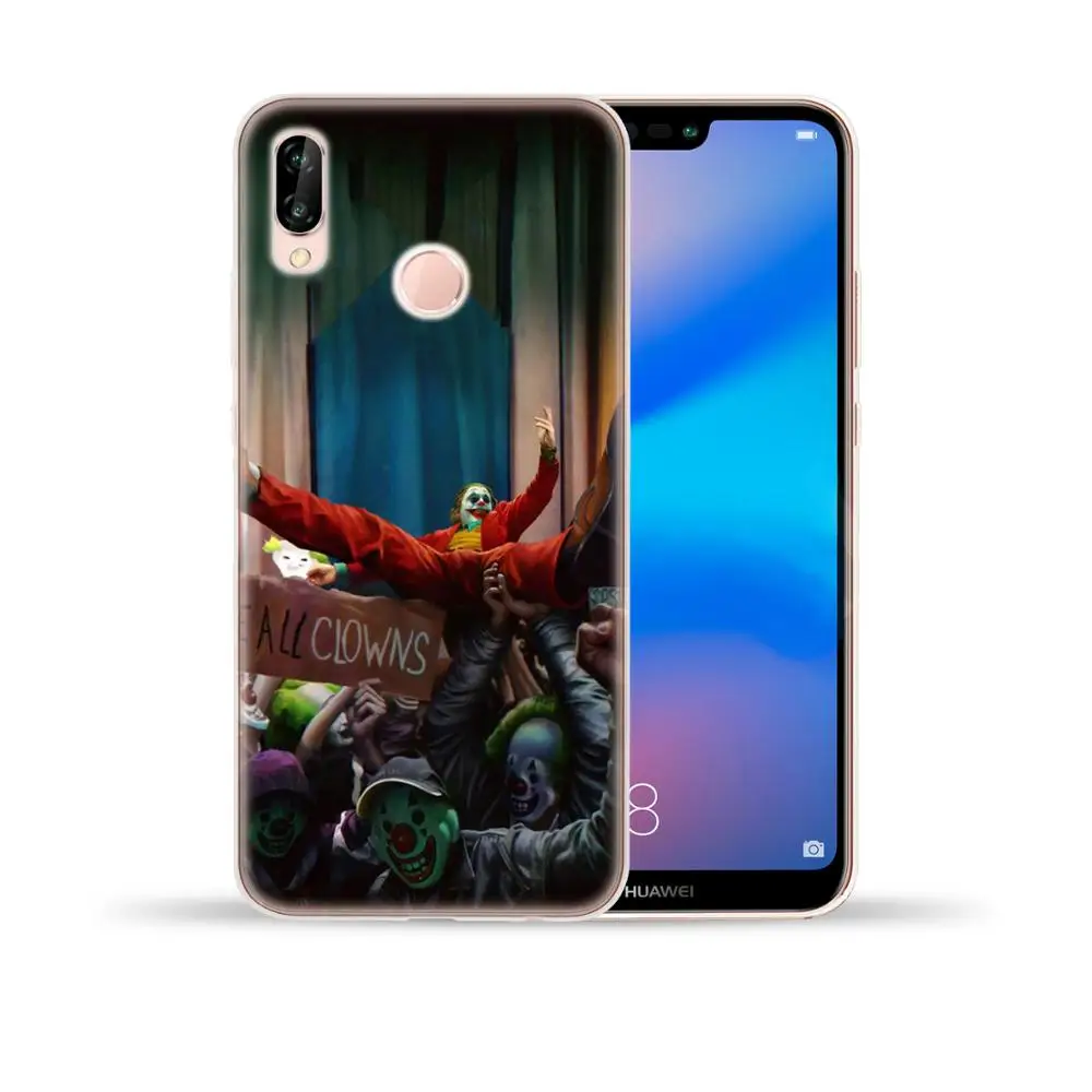 Мягкий чехол из ТПУ для Huawei P8 P9 P10 P20 P30 Lite Pro Y5 Prime Y9 2019 2018 силиконовые чехлы