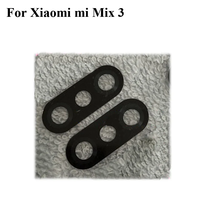 Черный Для xiaomi mi x 3 mi x3 задний объектив задней камеры Замена крышки телефона Запчасти для xiaomi mi x3