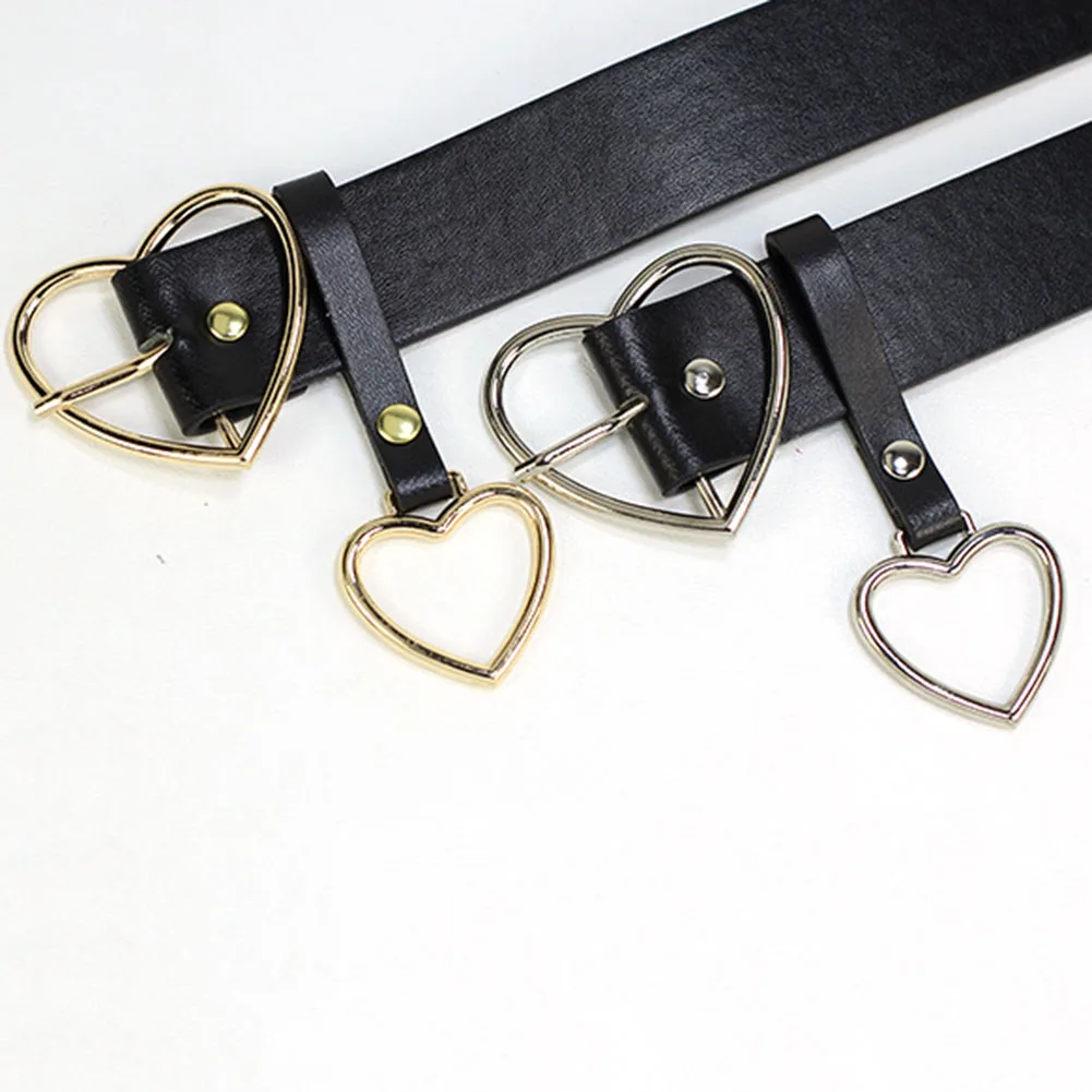 Женский ремень с пряжкой Love модный пояс из искусственной кожи для джинсов 105*3 8 см