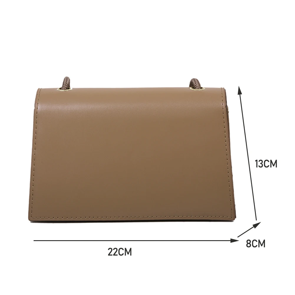 

Fashion Lattice Pattern Travel Crossbody Handbags Simple Women Solid Color Messenger Bag PU Leather Woven Strap Shoulder Purse
