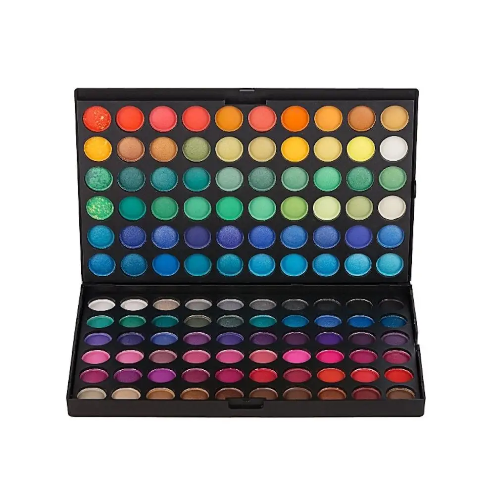 120 цветов Палитра теней для век макияж водостойкие дымчатые матовые мерцающие