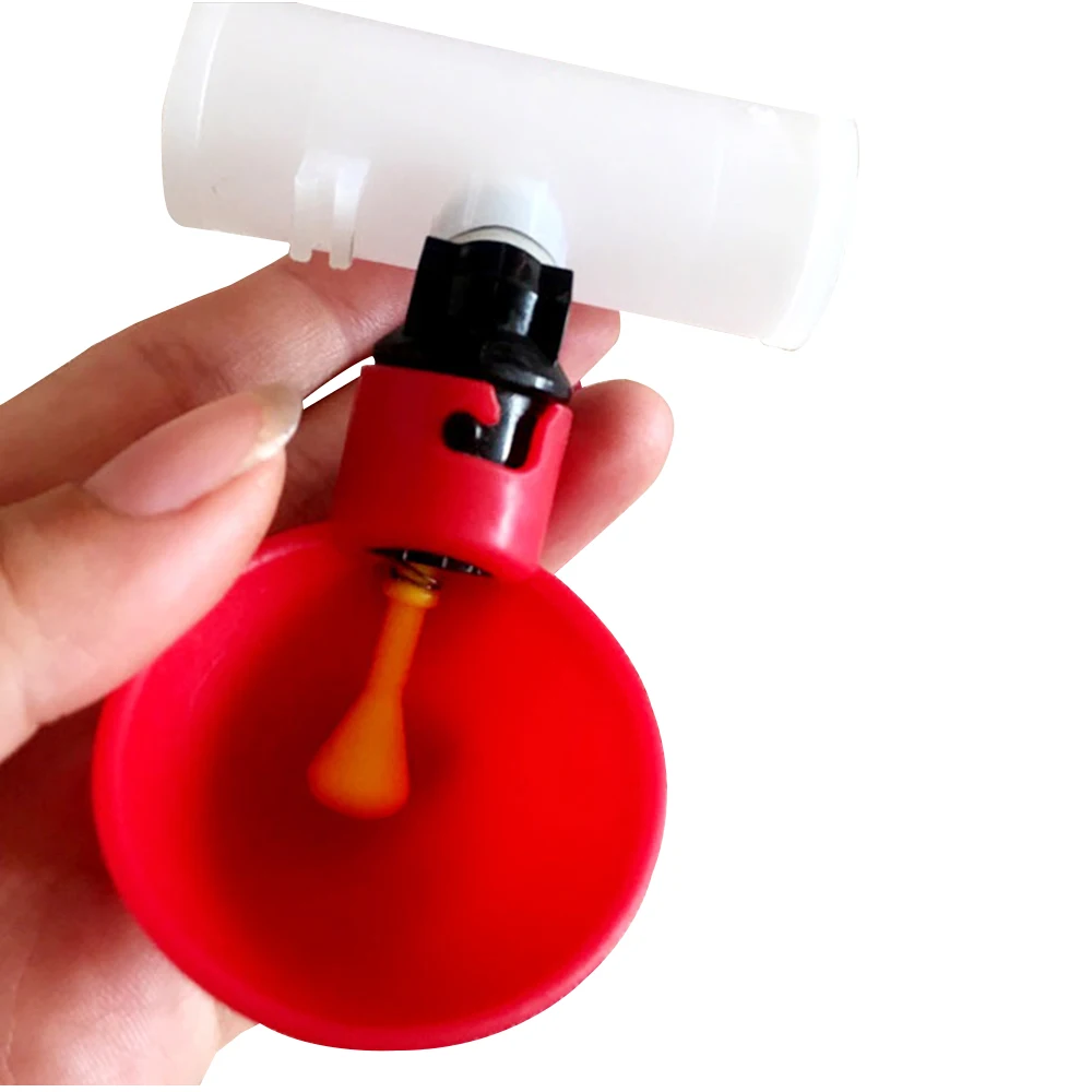 КАПЕЛЬНАЯ поилка для цыплят автоматическая кур перепелов 25 мм 10