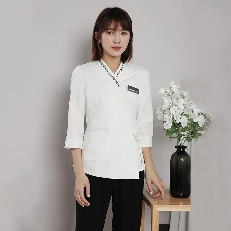 Косметолог салон красоты клуб рабочая одежда Женский Рабочий костюм медицинская