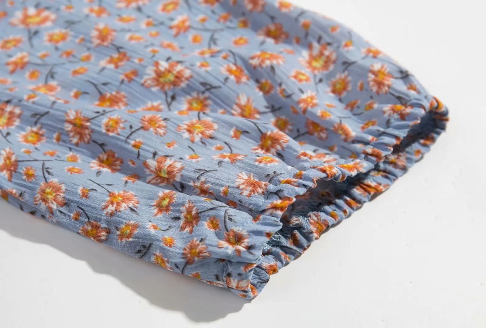 Женская Цветочная рубашка с квадратным вырезом и коротким рукавом 2020 | одежда