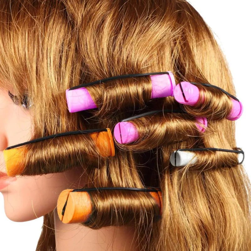 Бигуди для завивки волос с крышкой 10 шт. | Красота и здоровье