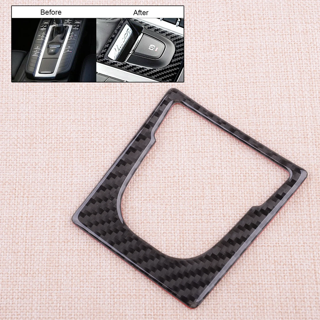 

Автомобильная черная накладка на тормозную панель для Porsche Macan 2014 2015 2016 2017 2018 2019