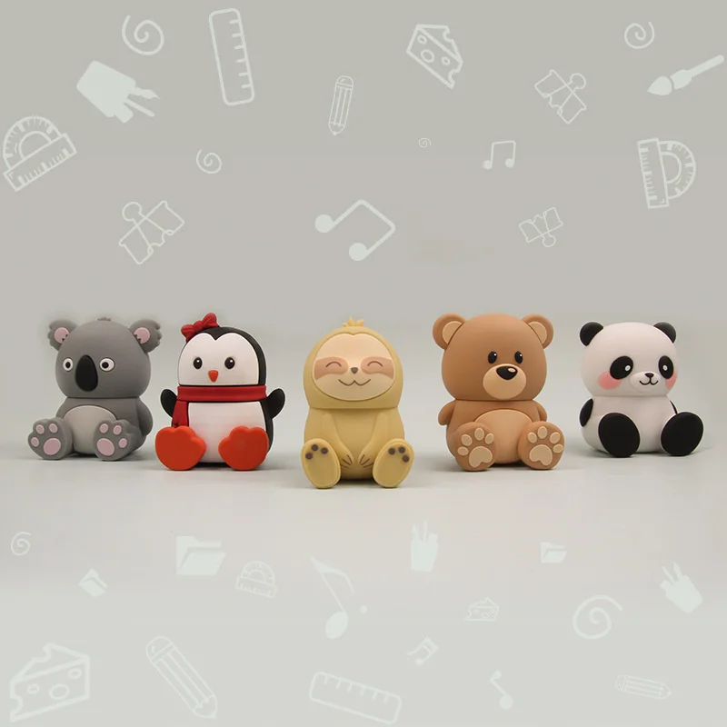 Bluetooth multifunction speaker mobile phone holder stereo mini portable cartoon animal. | Speakers