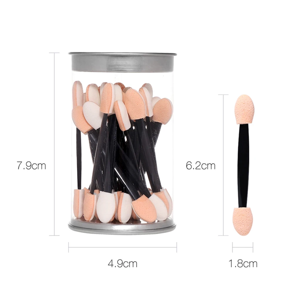 

Makeup Brushes Set Cosmetics 25pcs/set Makeup Eyebrow Eye Shadow Brushes Double Sided Sponge Eyeshadow Brush