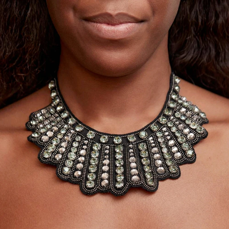 Ожерелье RBG ожерелье с несогласным кулоном цепочка ручной работы ожерелье-чокер