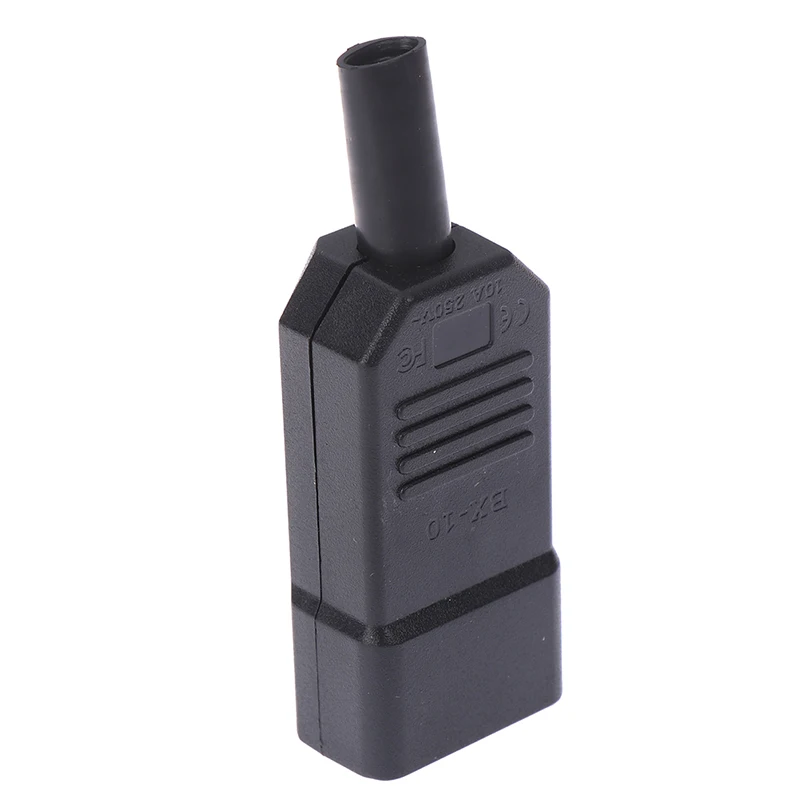 3 Pin IEC 320 C14 штекер Rewirable разъем подключения питания панель переменного тока