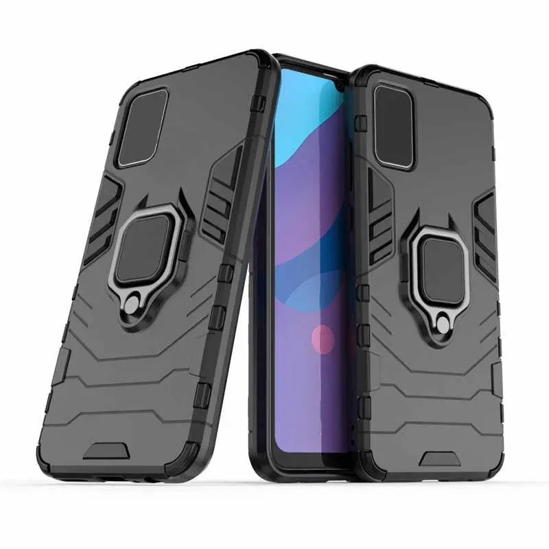Чехол противоударный для Xiaomi Redmi Note 10 4G / 10S Armor Ring Holder | Мобильные телефоны и