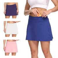 women athletic mini skort for performance training tennis golf running golf skirts modest sports casual ladies skorts pocket