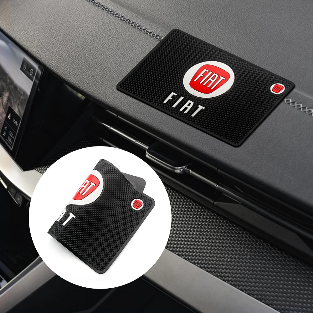 

Car Anti Slip Mat PVC Dashboard Phone Sticky Pad For FIAT 500 500x Ducato Tipo Panda Bravo Doblo Stilo Car Interior Accessories