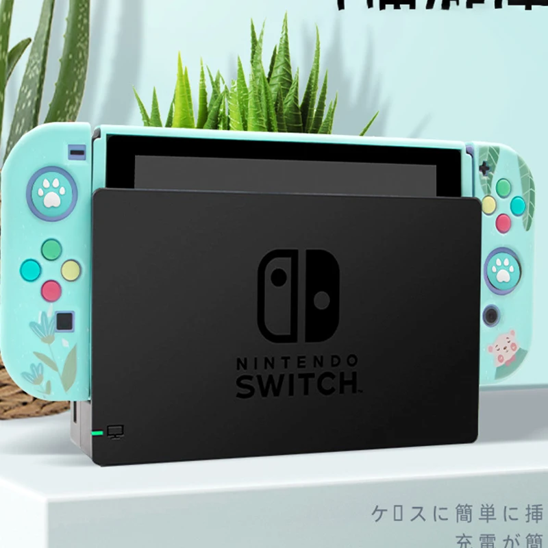 Аксессуары для Nintendo Switch мягкий ТПУ чехол разноцветный | Электроника
