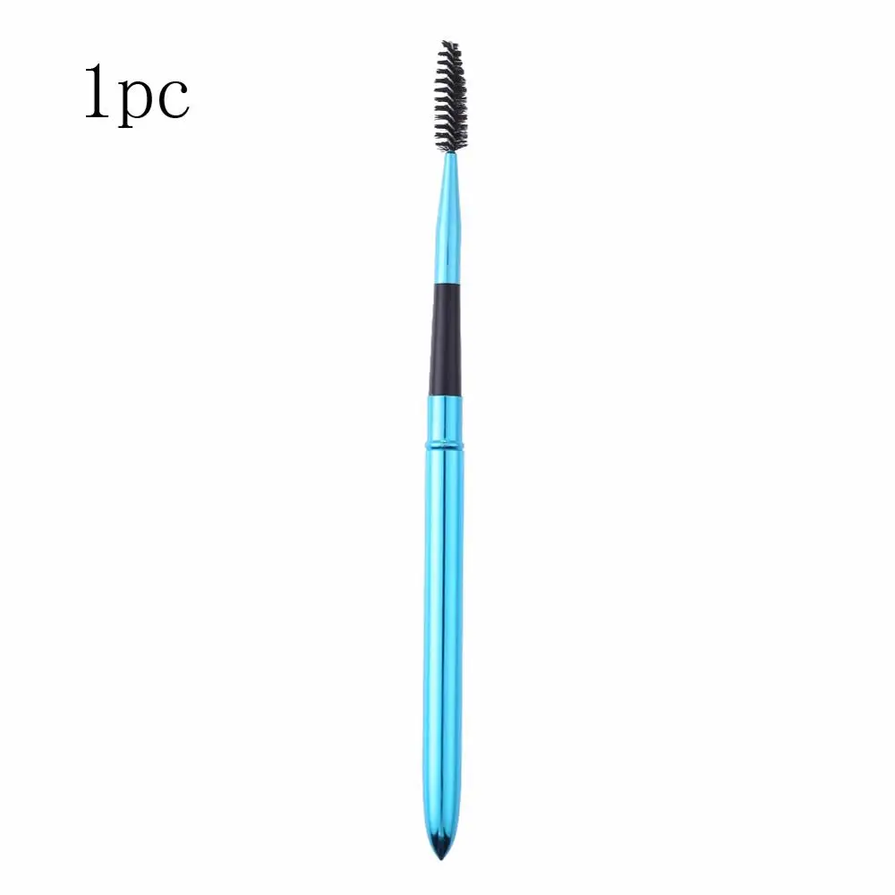 1pc Blue 50/10/5 шт одноразовые щеточки с тушью для ресниц палочки для кисти щетка-Расческа для ресниц мотальные набор инструментов для макияжа maquiage - Handle Color: 1pc Blue