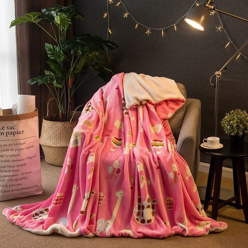 Фланелевые флисовые одеяла и диван комфорт взрослые покрывала детское одеяло с
