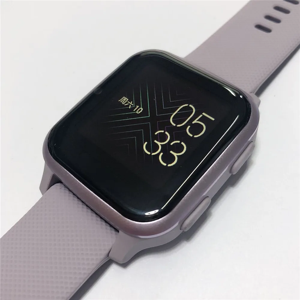 Защитная пленка для экрана часов Garmin CAME SQ противопузырьковая 3D изогнутая