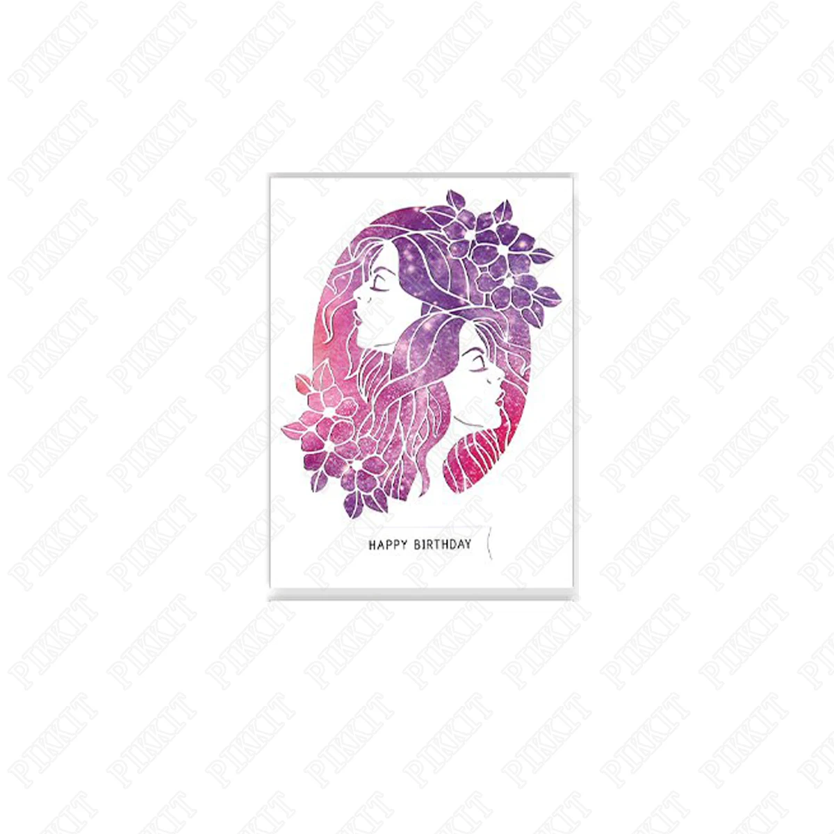 

Long-haired Beauties Figure Metal Cutting Die Scrapbook Embossed Paper Card Album Craft Template Cut Die Stencils New for 2021
