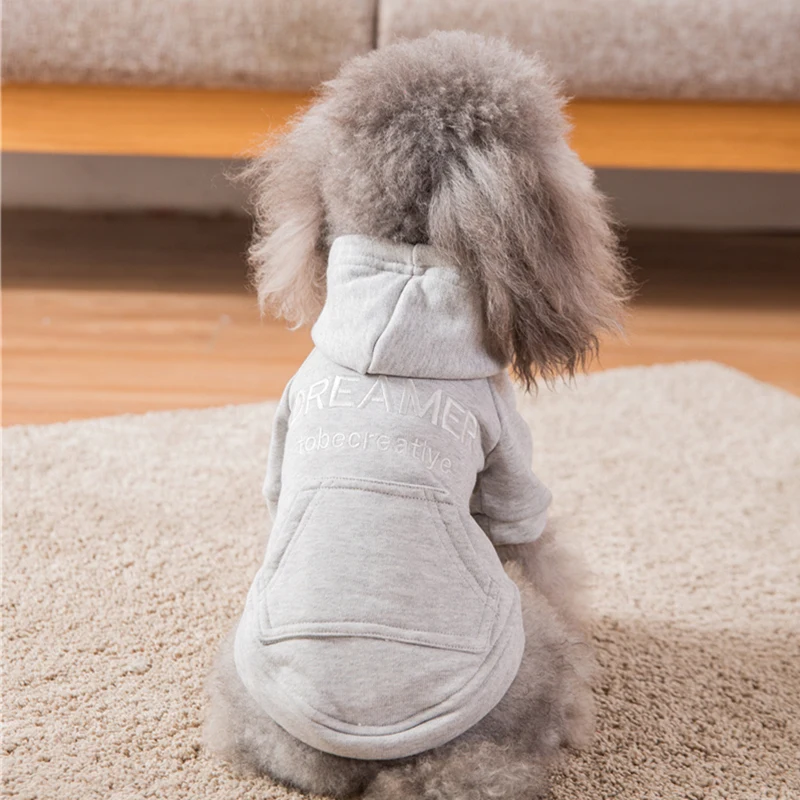 Hipidog Бесплатная доставка теплая одежда для собак зимние толстовки маленьких