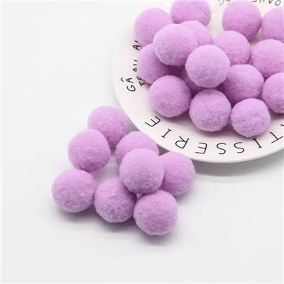 30m 26 20pcs Мини Помпона смешанный Мягкий круглый Pompones шарики Пышная юбка с помпонами для малышей DIY одежды ручной работы рукоделия 8/10/15/20/25/30 мм - Цвет: 30m 26 20pcs