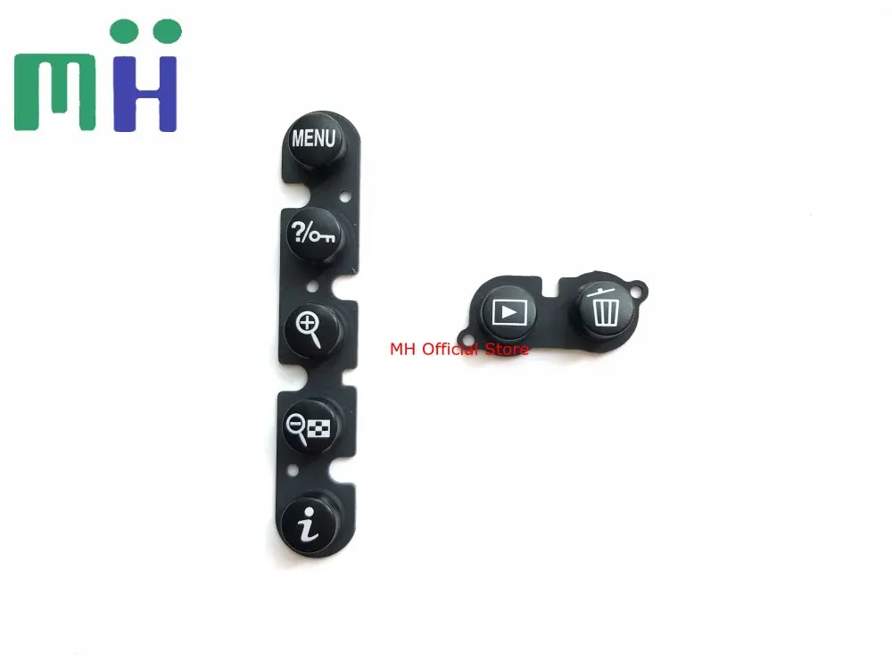 Новая задняя крышка D7100 Кнопка меню кнопка воспроизведения удаления для камеры