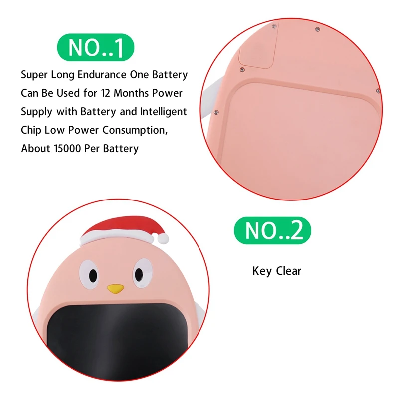 

Children's LCD Writing Board 8.5Inch Color Writing Board Red Writing Board Gifts for Christmas Gifts for Kids